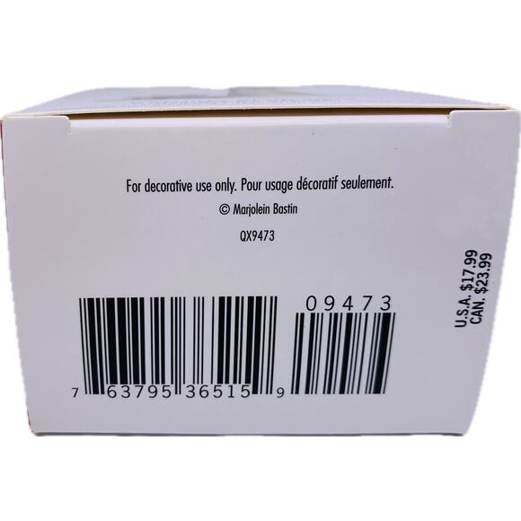 Hallmark BATHING BLUE JAYS‎ Keepsake Ornament #5 Marjolein's Garden Series 2018 - Picture 11 of 11